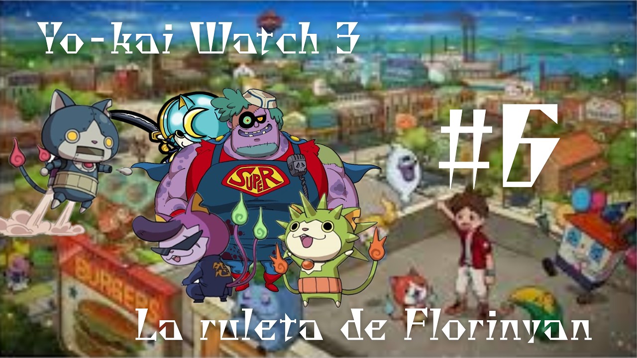 Yo-kai Watch 3 La ruleta de Florinyan #6. La tienda zombi.
