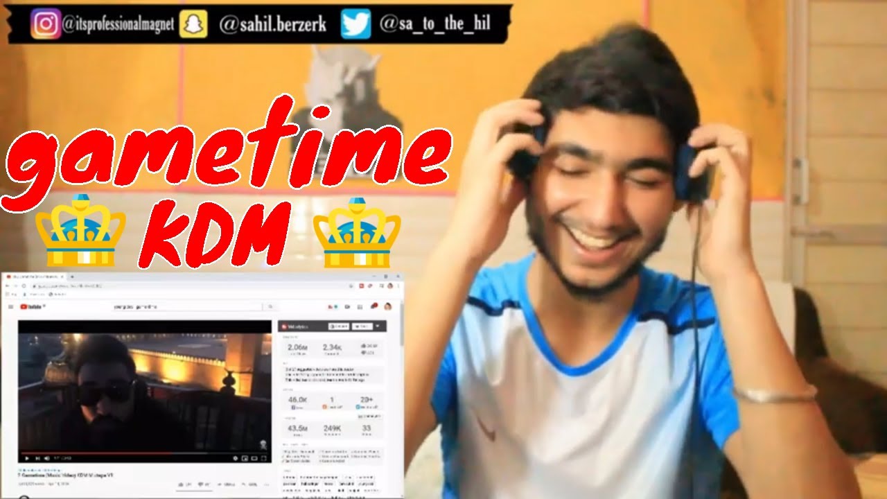 Gametime (Music Video) KDM Mixtape V1 | REACTION | PROFESSIONAL MAGNET |
