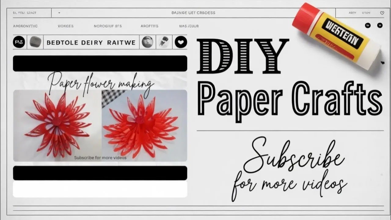 Paper Flower ! Diy Paper Flower ! Diy Craft  #livecraft #livestream #livegaming #live