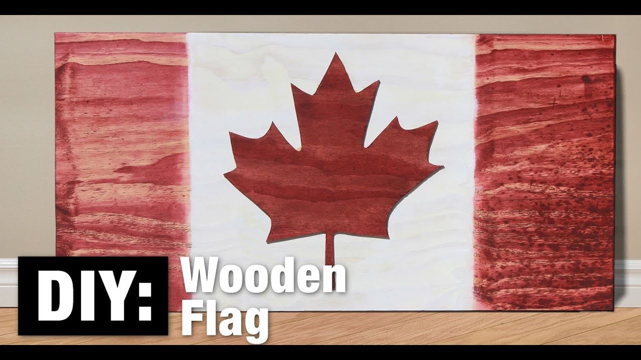DIY: Wooden Flag