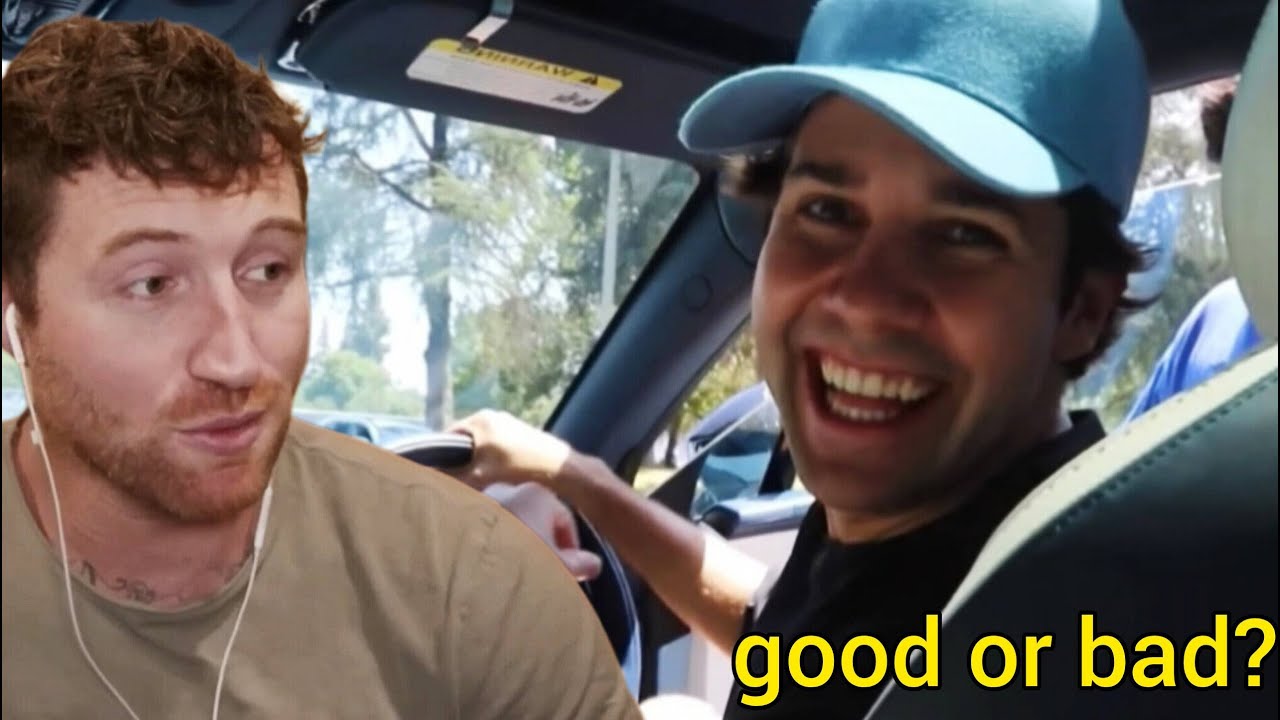 david's first vlog back?