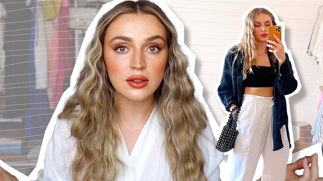 WEEKEND GRWM 💋 Makeup + Hair + Outfit