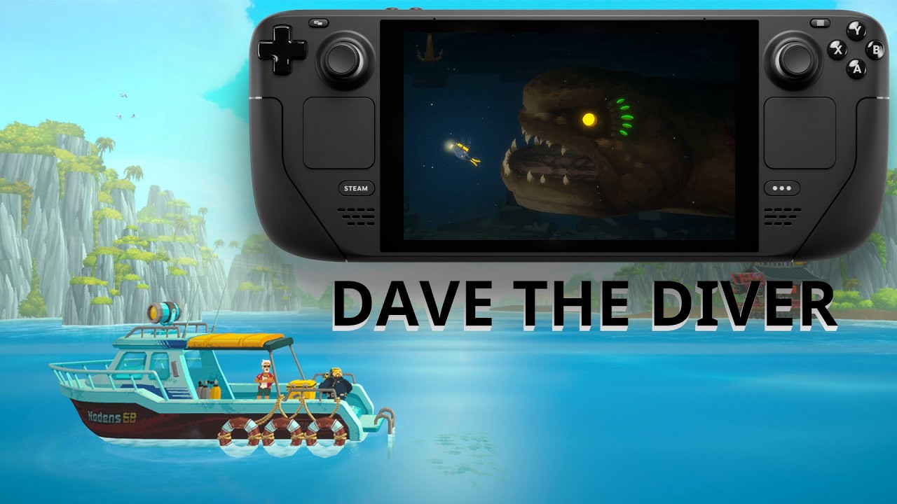 Diving into my GOTY potential with Dave the Diver - Steam Deck