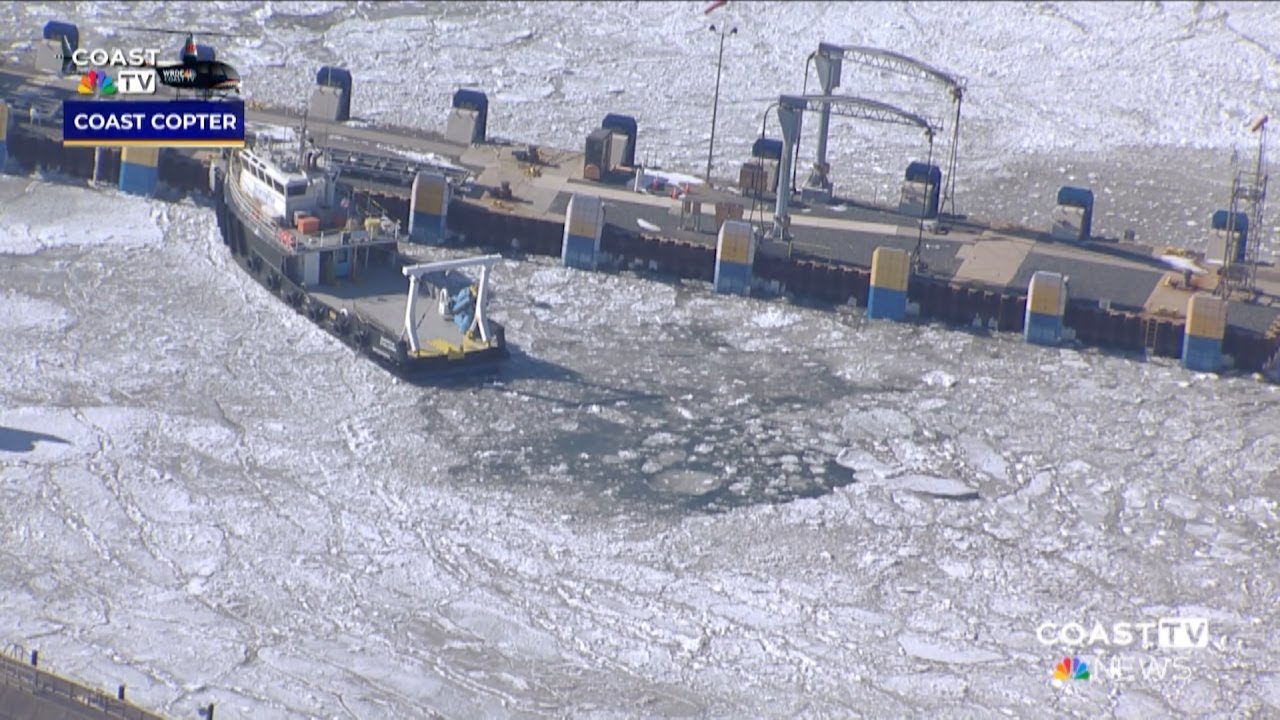 Ice chokes Delaware Bay, disrupts services as cold lingers