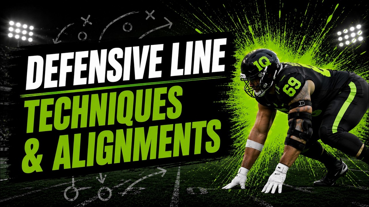 Defensive Line Techniques & Alignments Explained For Coaches