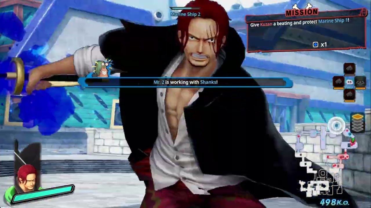 One Piece Pirate Warriors 4 – Shanks | Yonko dengan Haki Raja Mengamuk!
