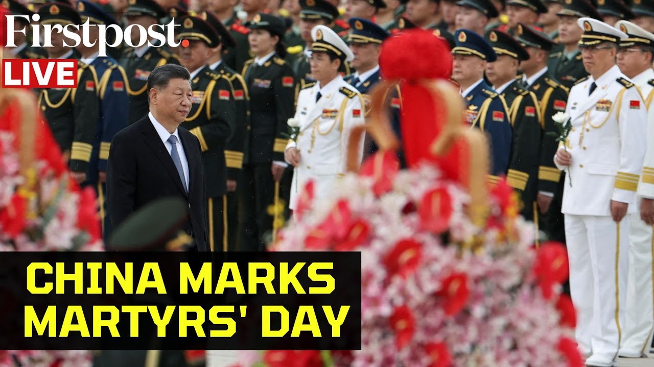 LIVE: Xi Jinping Pays Tribute to Fallen Heroes at Tiananmen Square As China Marks Martyrs' Day