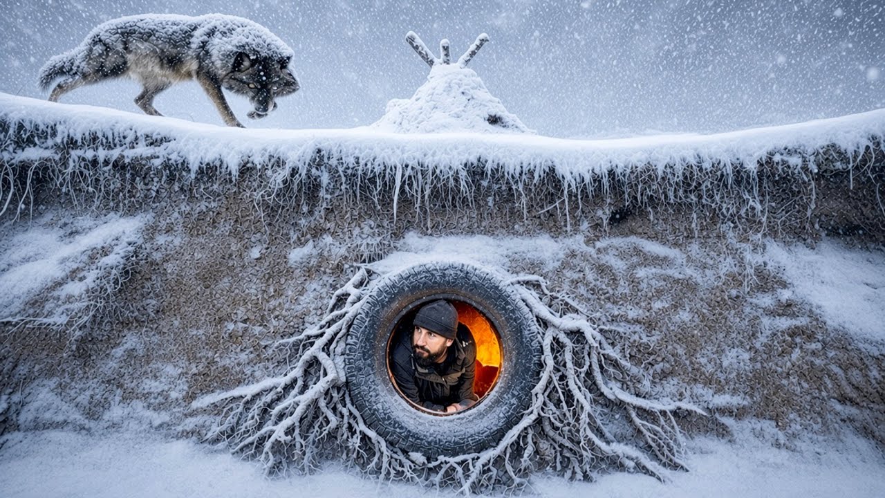 Building a secret dugout in the wolf's lair