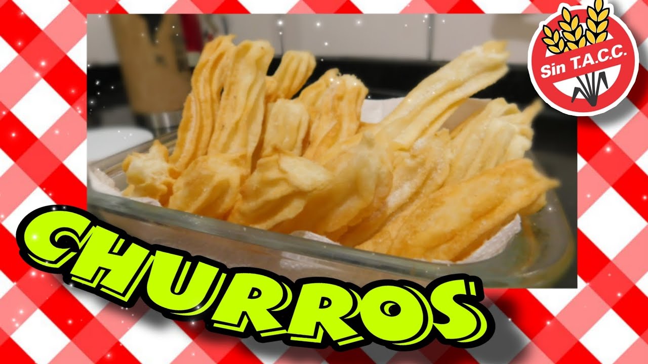 Churros sin tacc , sin gluten ,para celíacos