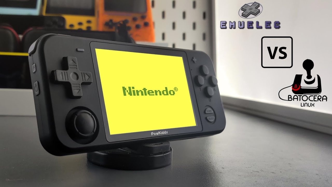 RGB10 ブラック - Batocera と Emuelec の比較と、このデバイスが好きな理由!