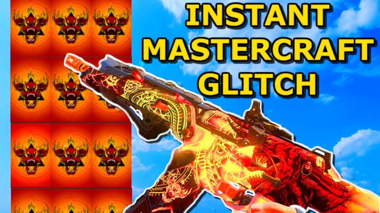 TIER 200 BLINDING GLORY GLITCH! INSTANT MASTERCRAFT GLITCH! BLACK OPS 4 CAMO GLITCH! BO4 GLITCHES!