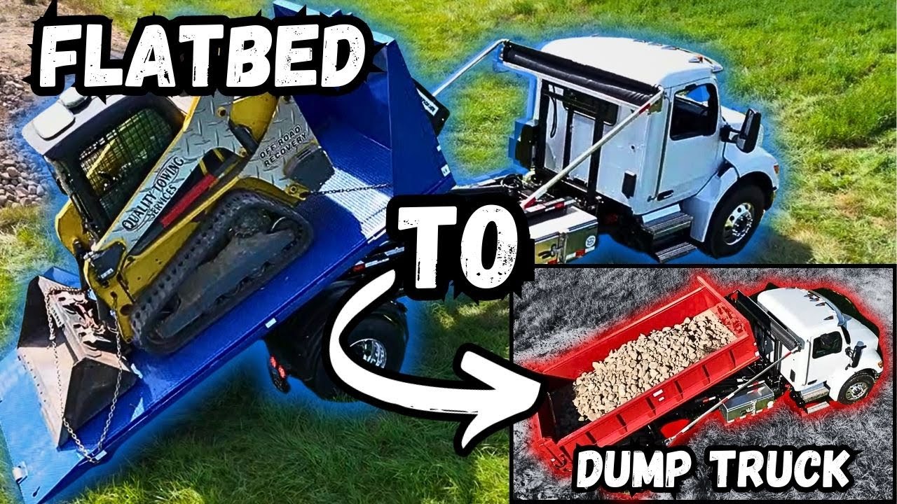 This truck is a Flatbed & Dump Truck???
