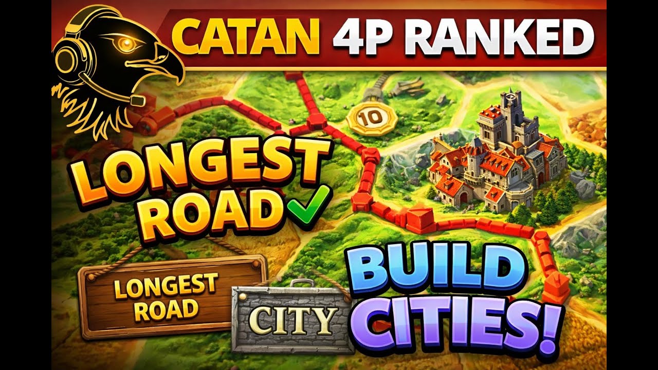 2 Days Left of Season 15! 4P Ranked Catan
