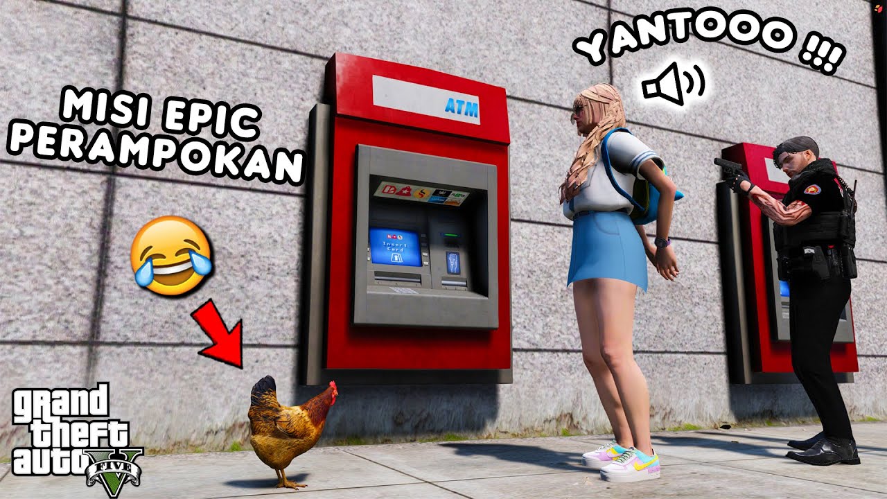 RAMPOK JEBAKAN KEKUATAN HEWAN - GTA 5 ROLEPLAY