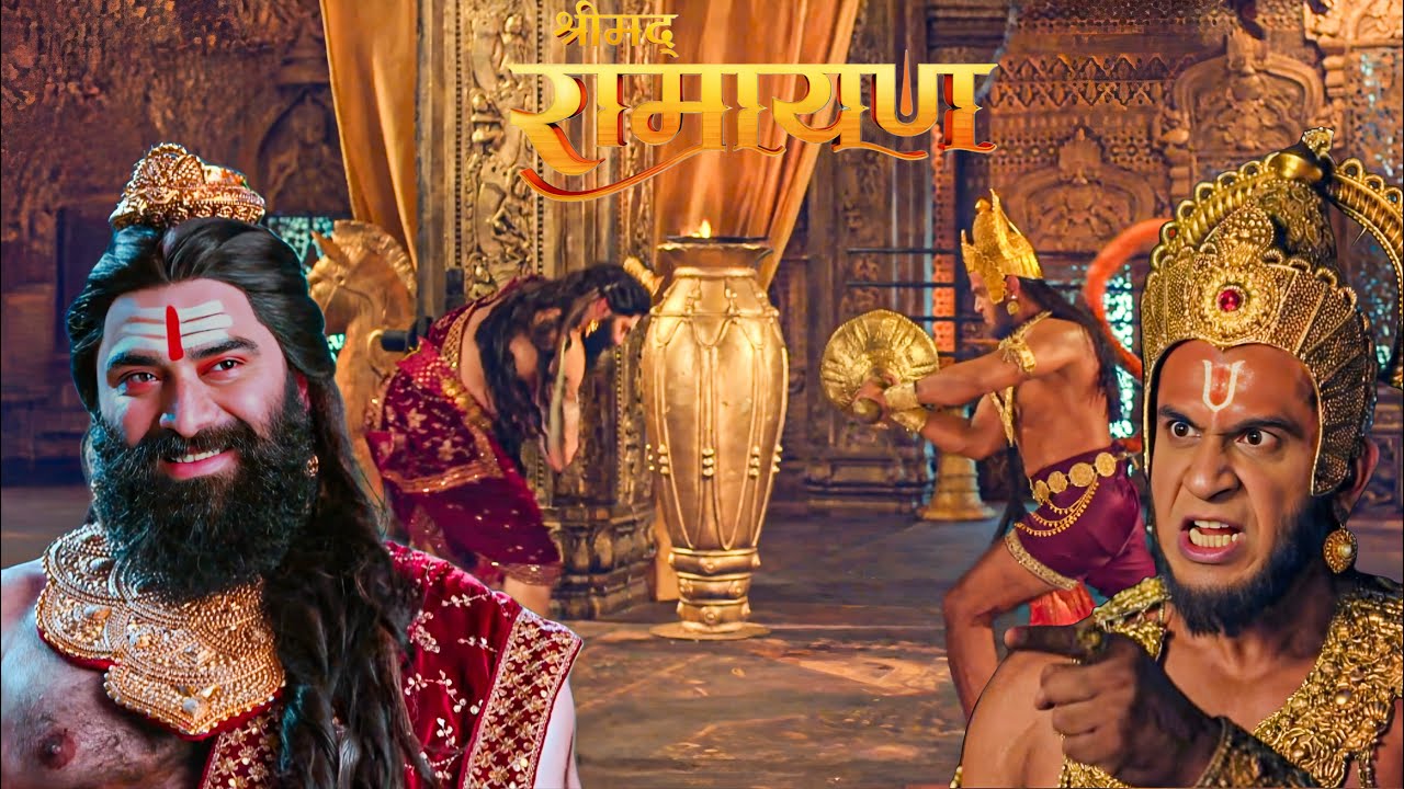 सुग्रीव ने दी लंका में घुसकर रावन को मल युद्ध की चुनौती || Shrimad Ramayan || New Episode