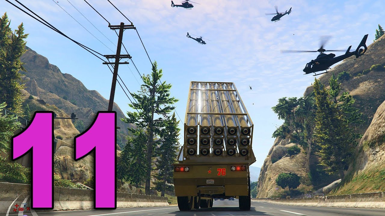 GTA Online Doomsday Heist - Part 11 - STOLE A MISSILE LAUNCHER