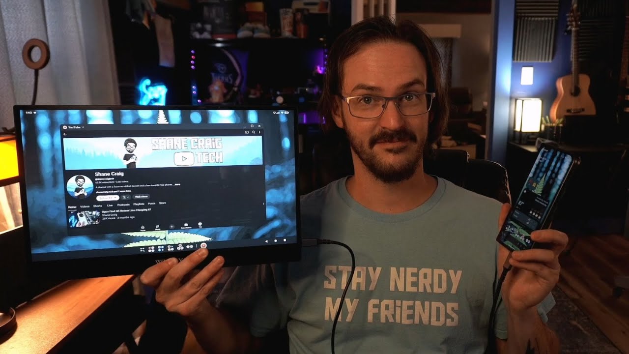 Using Android's Desktop Mode as a GIANT Tablet 🤔