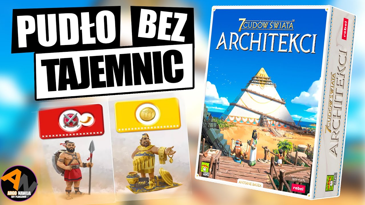 7 CUDÓW ŚWIATA: ARCHITEKCI ¦ coś na początek przygody z planszówkami! ¦ UNBOXING [2021]