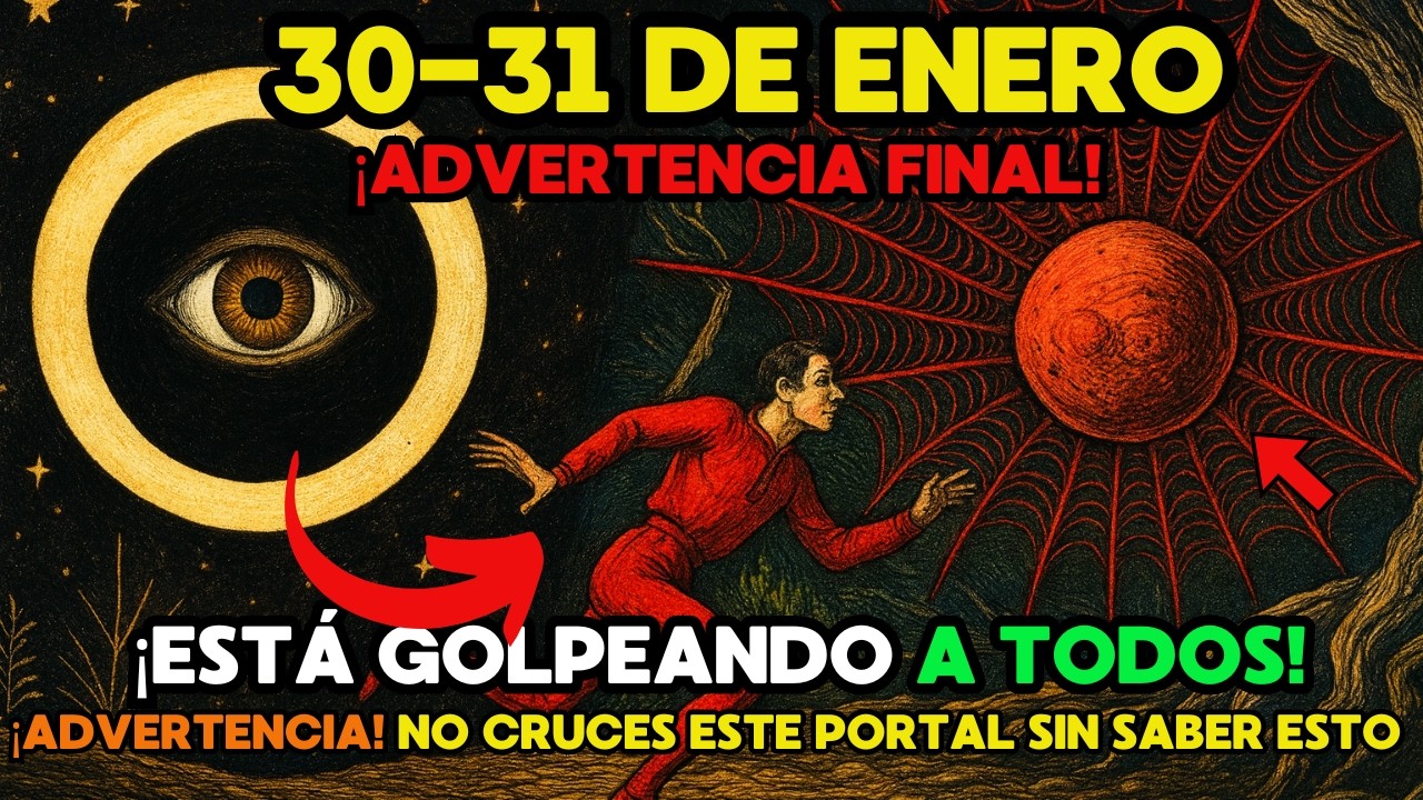 🚨7 EXTRAÑAS señales aparecerán del 30 al 31 de enero… este PORTAL LUNAR lo cambia TODO 🌑✨