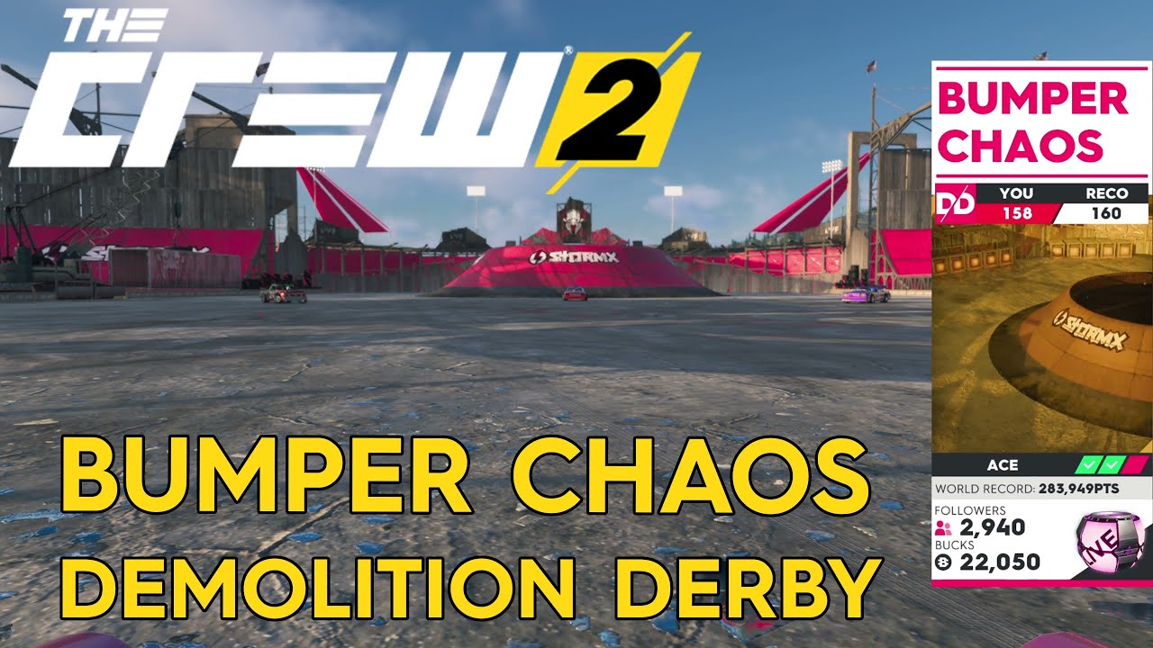 The Crew 2 | Bumper Chaos | Demolition Derby | Ace difficulty