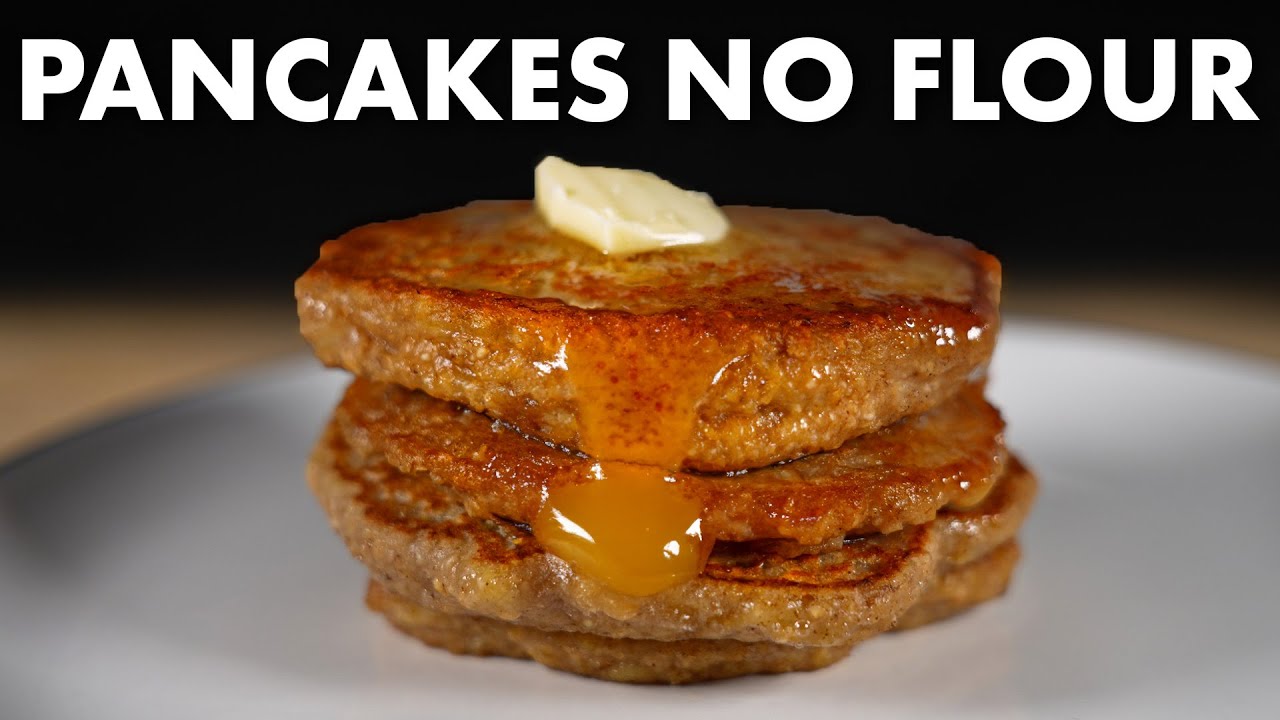 Fluffy Banana Pancakes No Flour