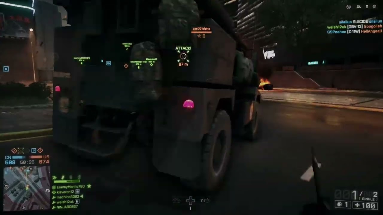 Taking out vehicle kill farming campers #Battlefield #battlefield4 