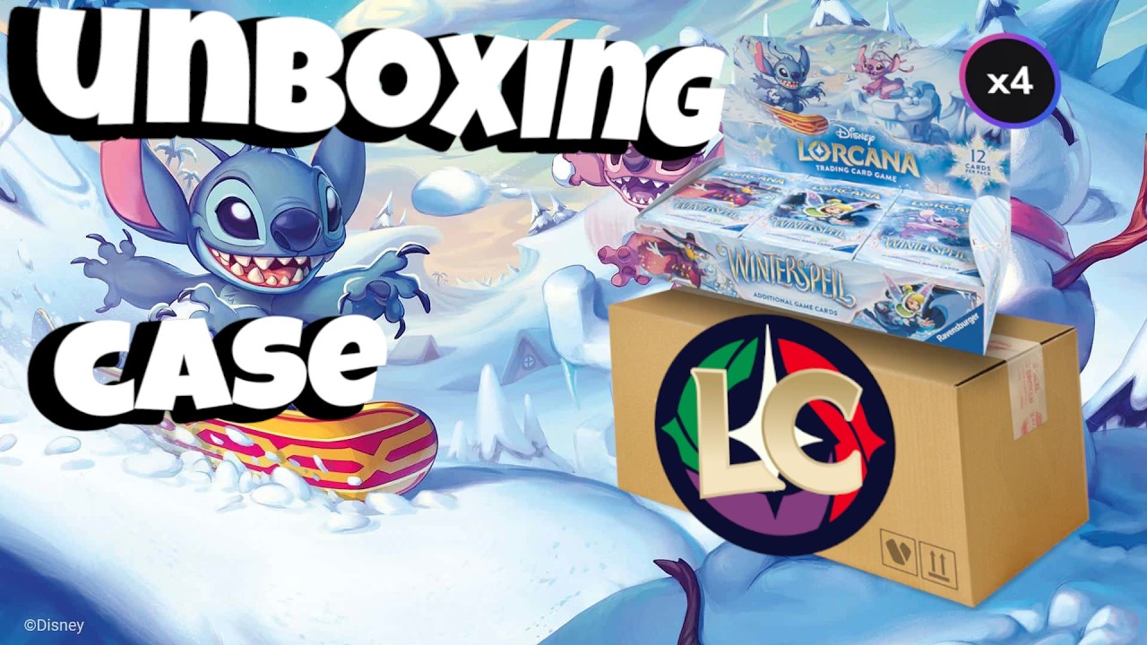 Disney Lorcana - Unboxing Case - Winterspell @RavensburgerItalia​