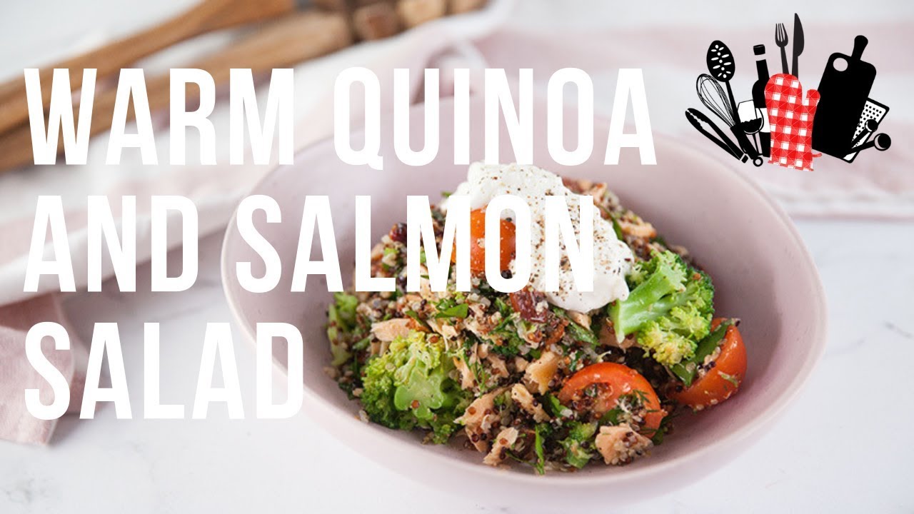 Warm Quinoa and Salmon Salad | Everyday Gourmet S9 EP53