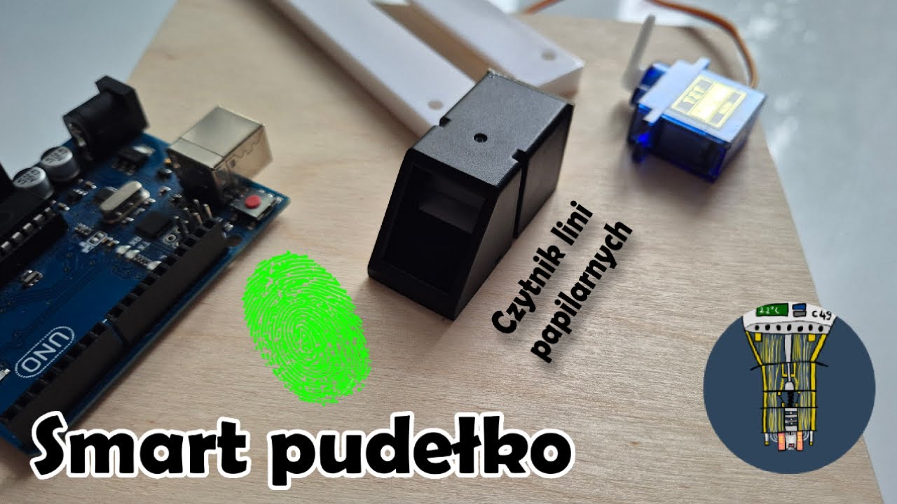 Zaprogramowałem czytnik linii papilarnych w domu! | Smart Box