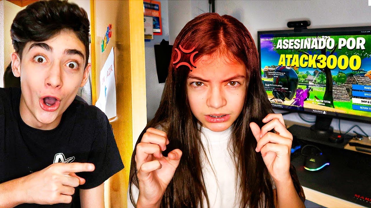 Le hago STREAM SNIPE al CLAN del colegio de Mi HERMANA y le castigan...