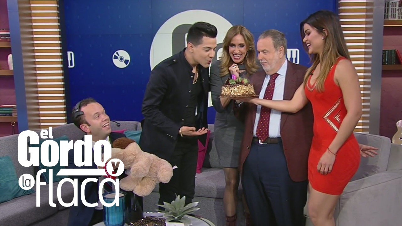 Clarissa Molina sorprendió Luis Coronel con un pastel de cumpleaños