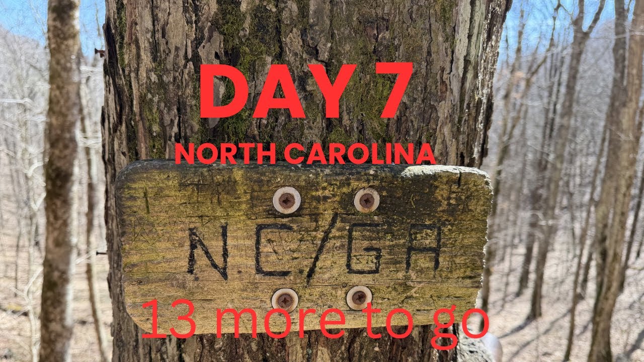 Big T on the AT ‘26 - Day 7 - Dicks Creek Gap to Standing Indian