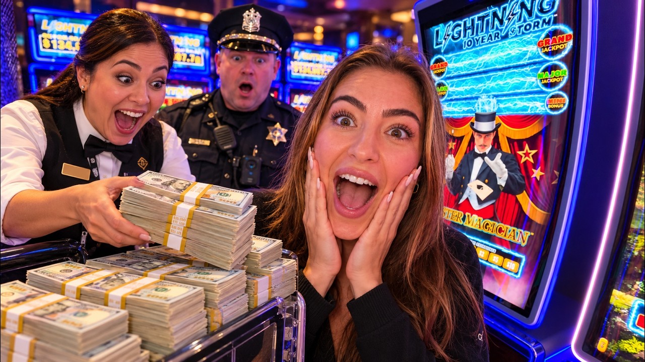 Police SURROUNDED Us During Our BIGGEST Gamble EVER at the World's Largest Casino!