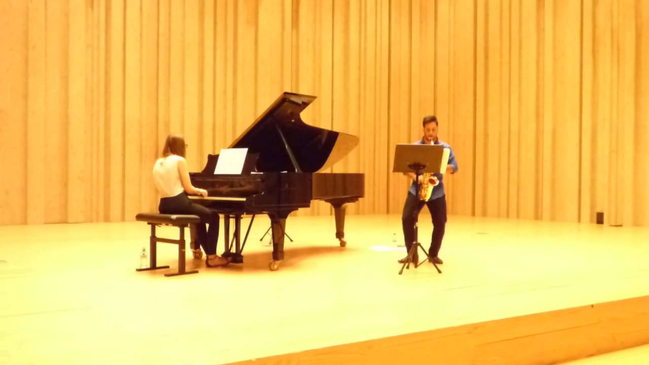 Roberto Gonçalves - PsychoTherapy (mov3): A Sonata for Alto Saxophone and Piano - Benjamin Boone