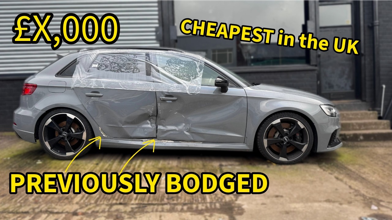 I BOUGHT THE CHEAPEST AUDI RS3  (BODGED BY COWBOYS)
