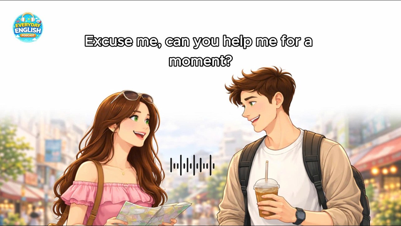 Asking for Directions in a City | Daily English Conversation A2–B1