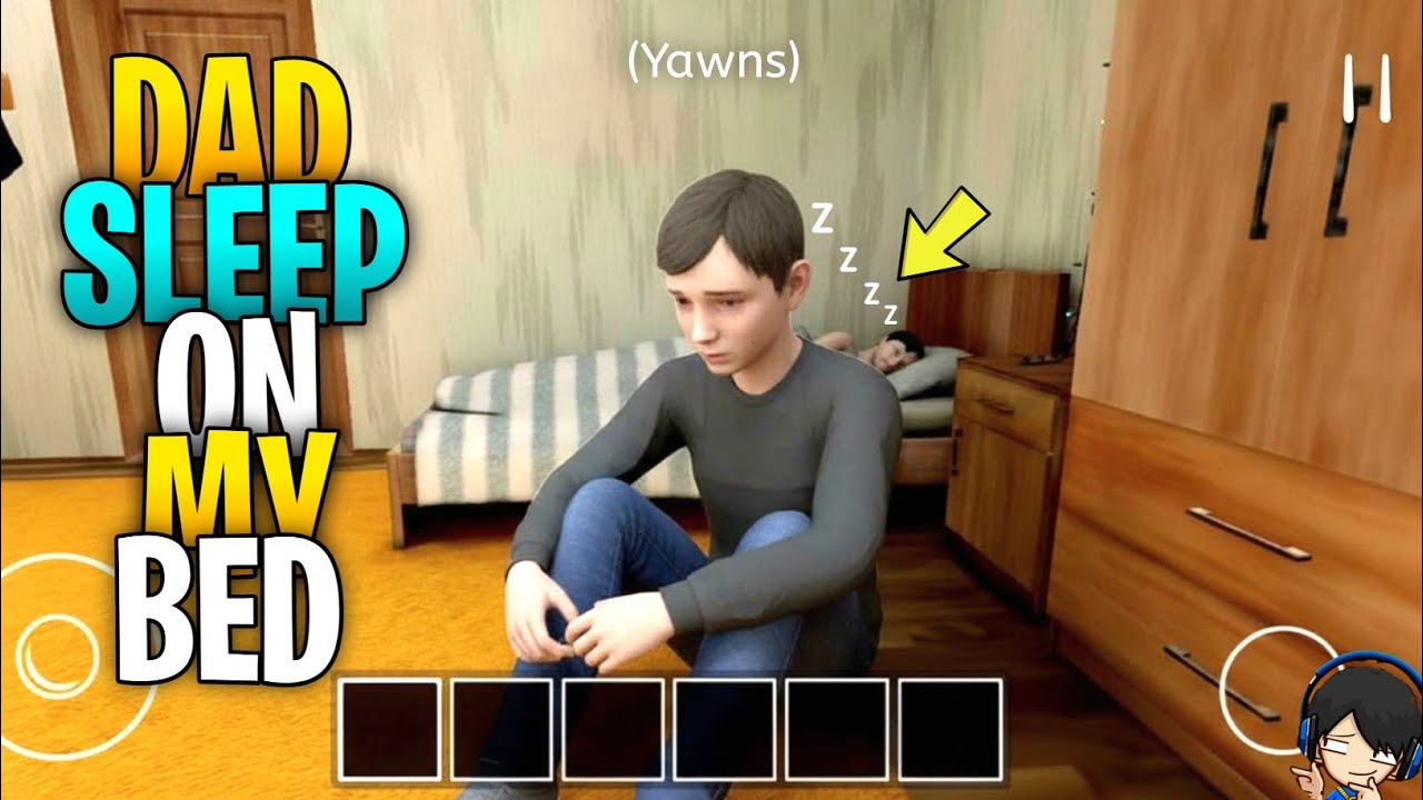 Dad slept on Andrew's Bed😱 | School Boy Runaway