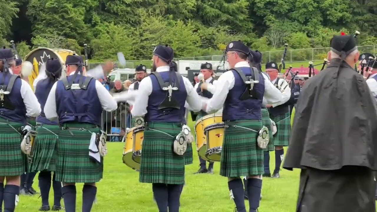 North Stratton Pipe Band MEDLEY - British Pipe Band Championships 2024.