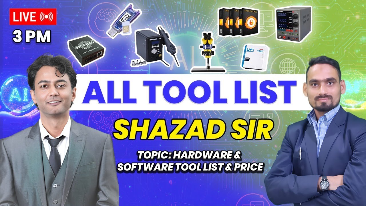 Mobile Repair Tools List in Hindi | Multimeter, Soldering Station, Tweezers aur Aur Bhi!