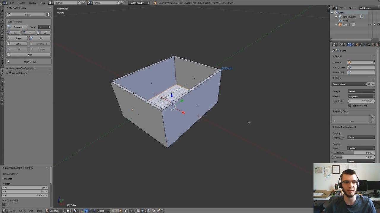 Blender pour l'impression 3D - La modélisation de base
