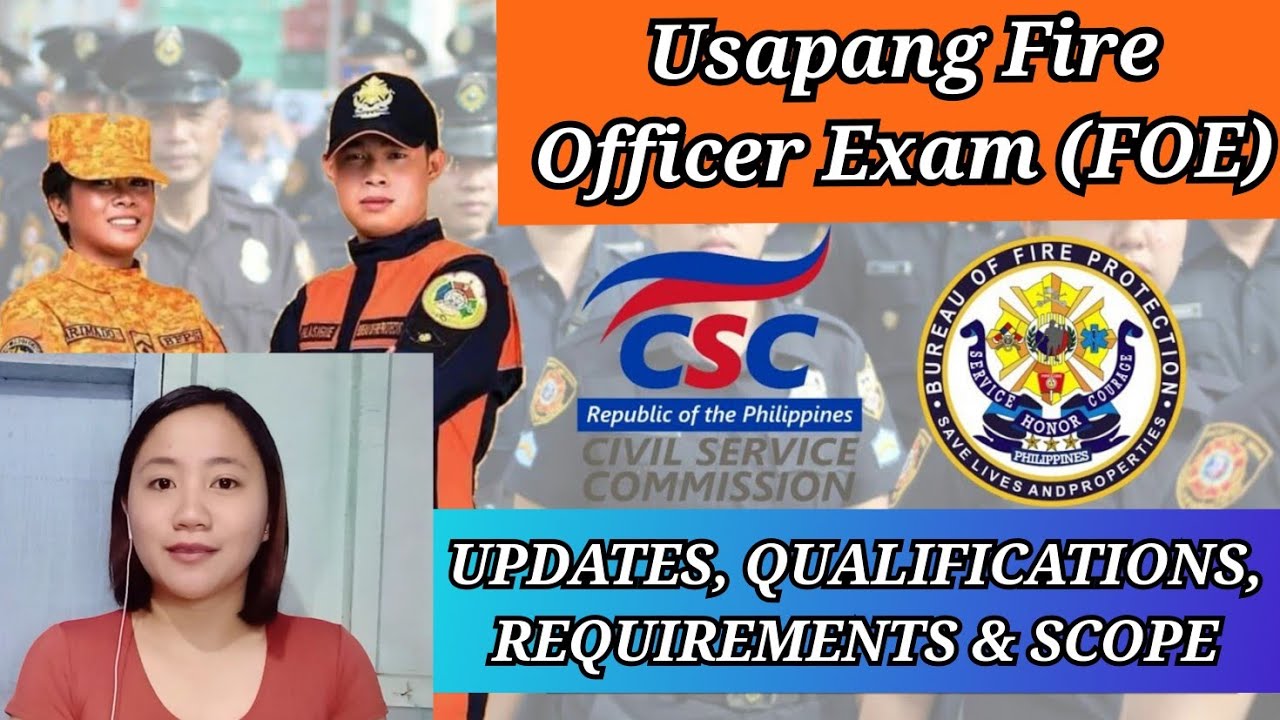 Usapang Fire Officer Exam| Qualifications/Requirements & Frequently Asked Questions