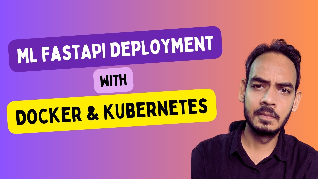 🚀 Масштабирование моделей машинного обучения с помощью FastAPI, Docker и Kubernetes: практическое...