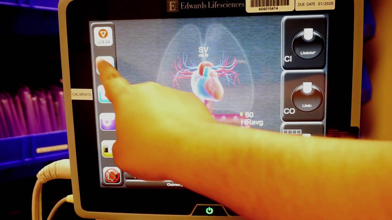 How to set up the Hemosphere-Edward's Lifescience Cardiac Output Monitor