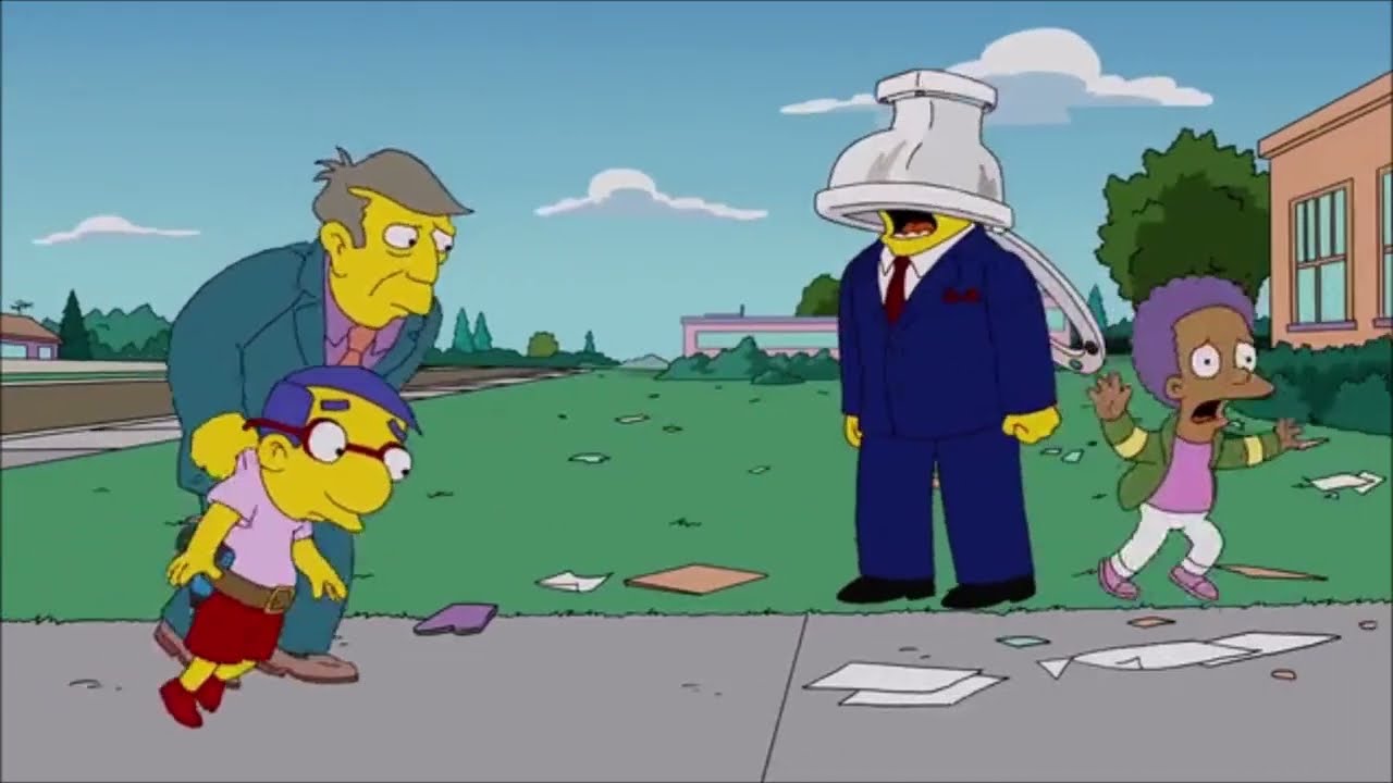Every time Superintendent Chalmers yells Skinner's name