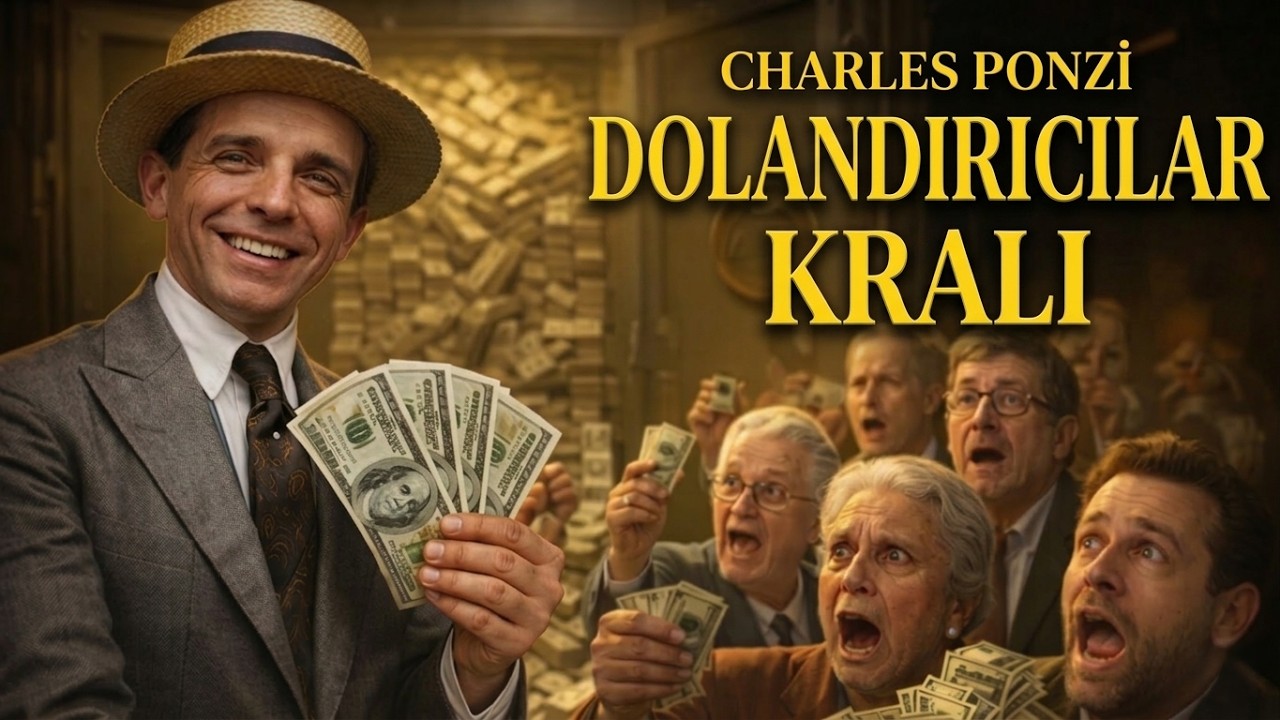 90 GÜNDE SIFIRDAN MİLYONER OLDU: Charles Ponzi I Sen Olsaydın?