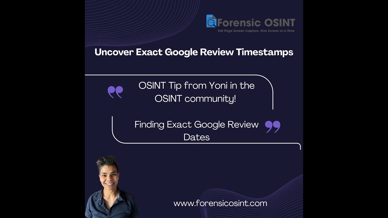 🕵️&zwj;♂️ 𝐅𝐢𝐧𝐝𝐢𝐧𝐠 𝐭𝐡𝐞 𝐞𝐱𝐚𝐜𝐭 𝐝𝐚𝐭𝐞 𝐚𝐧𝐝 𝐭𝐢𝐦𝐞 𝐚 𝐆𝐨𝐨𝐠𝐥𝐞 𝐌𝐚𝐩𝐬 𝐫𝐞𝐯𝐢𝐞𝐰 𝐰𝐚𝐬 𝐩𝐨𝐬𝐭𝐞𝐝