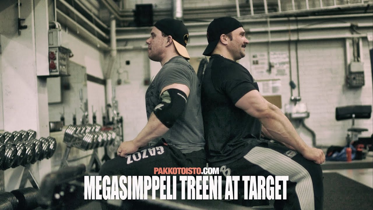 Megasimppeli treeni at Target