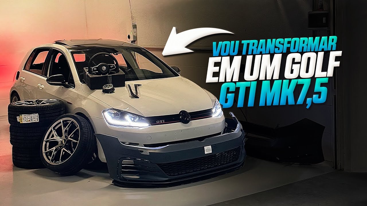 Transformando um Golf TSI em GTI MK7,5 😍