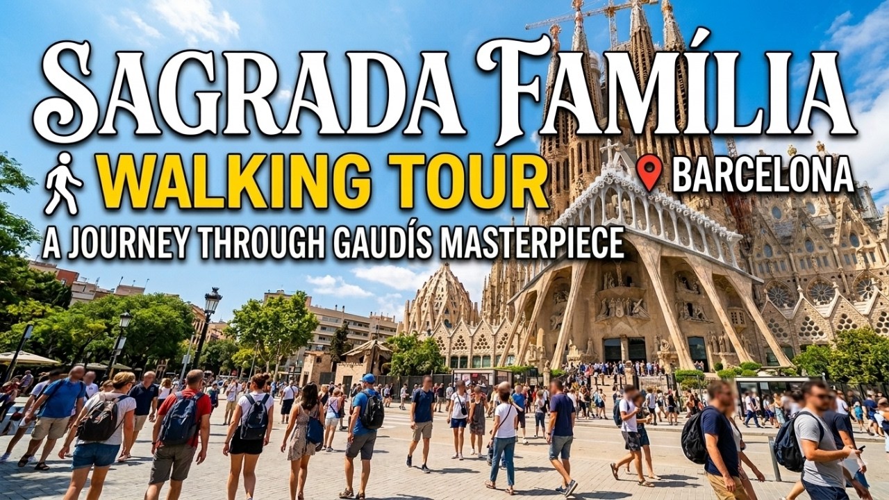 The Beauty of Barcelona: A Walk Around Sagrada Família