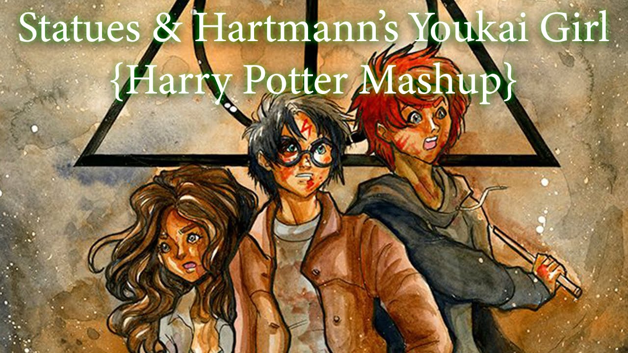 Statues & Hartmann's Youkai Girl {Harry Potter Mashup}
